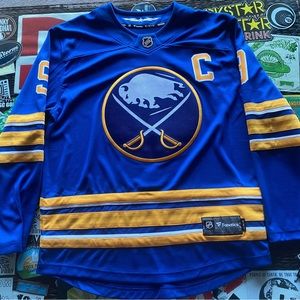 Men's Buffalo Sabres Jack Eichel Fanatics Branded Royal Home Premier Breakaway